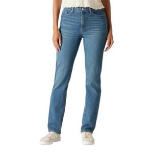 Levi Strauss Straight Leg Jeans Classic Blue | Women's Size 6 | New With Tags